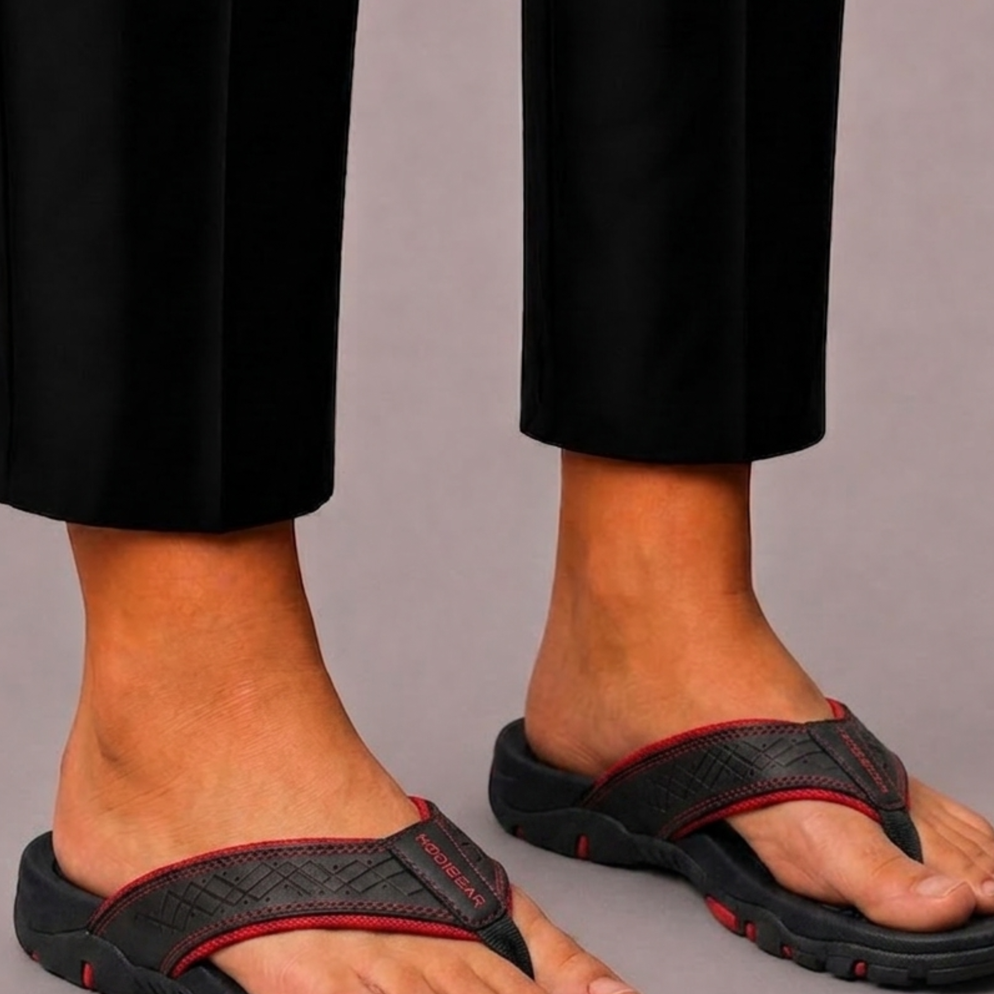 Lunelle | Heren Slippers met Teenband en Antislip Zool