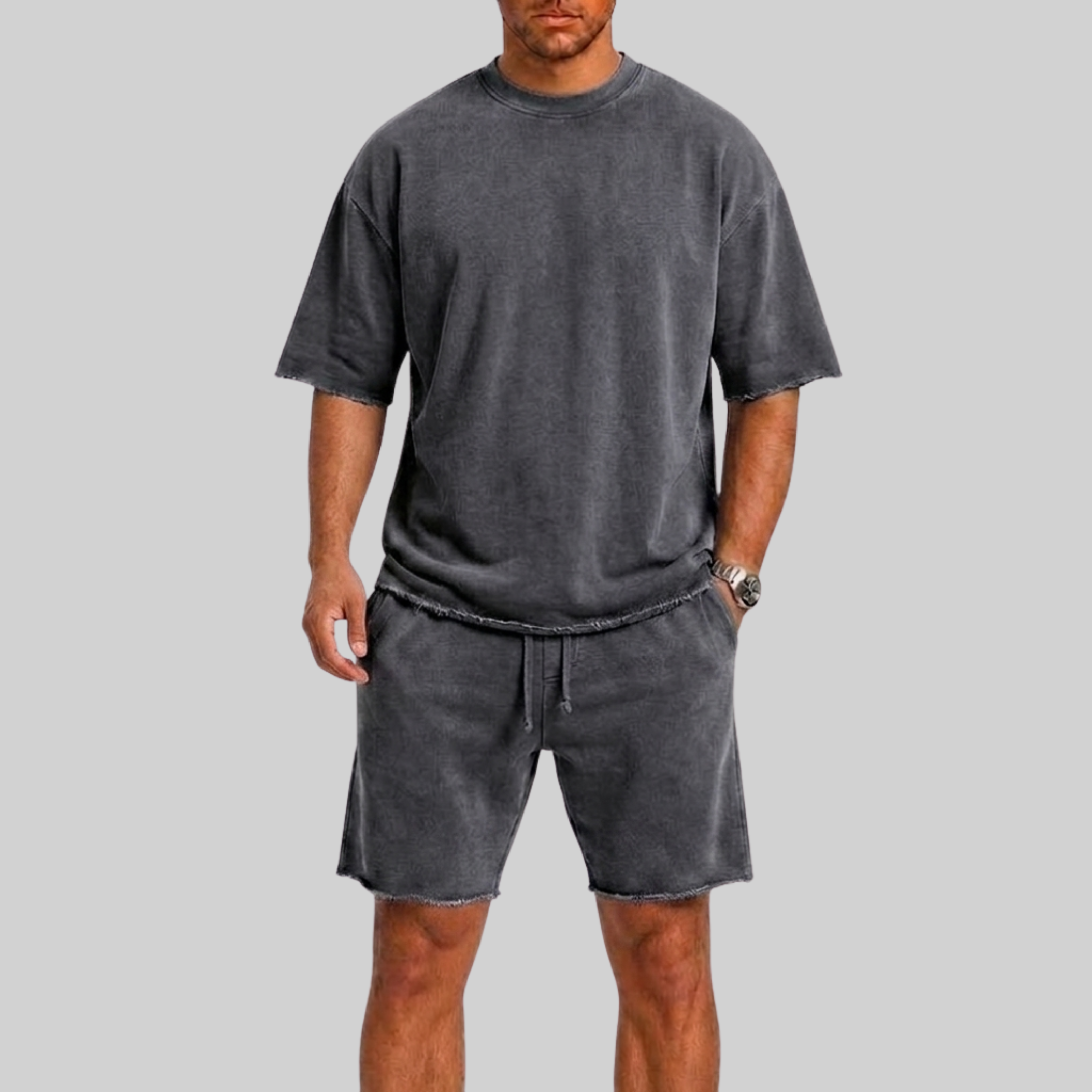 Lunelle | Heren Zomerset met T-Shirt en Shorts