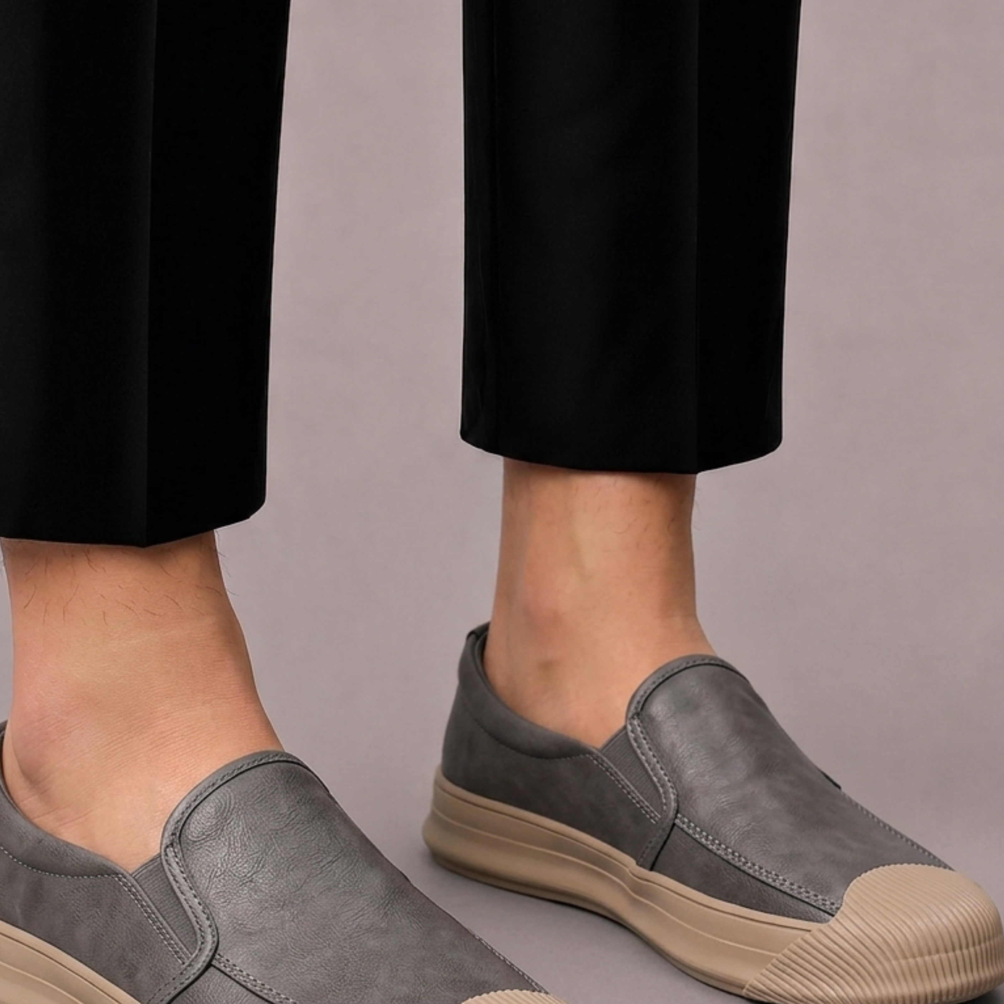 Lunelle | Heren Suède Instappers met Slip-On Ontwerp