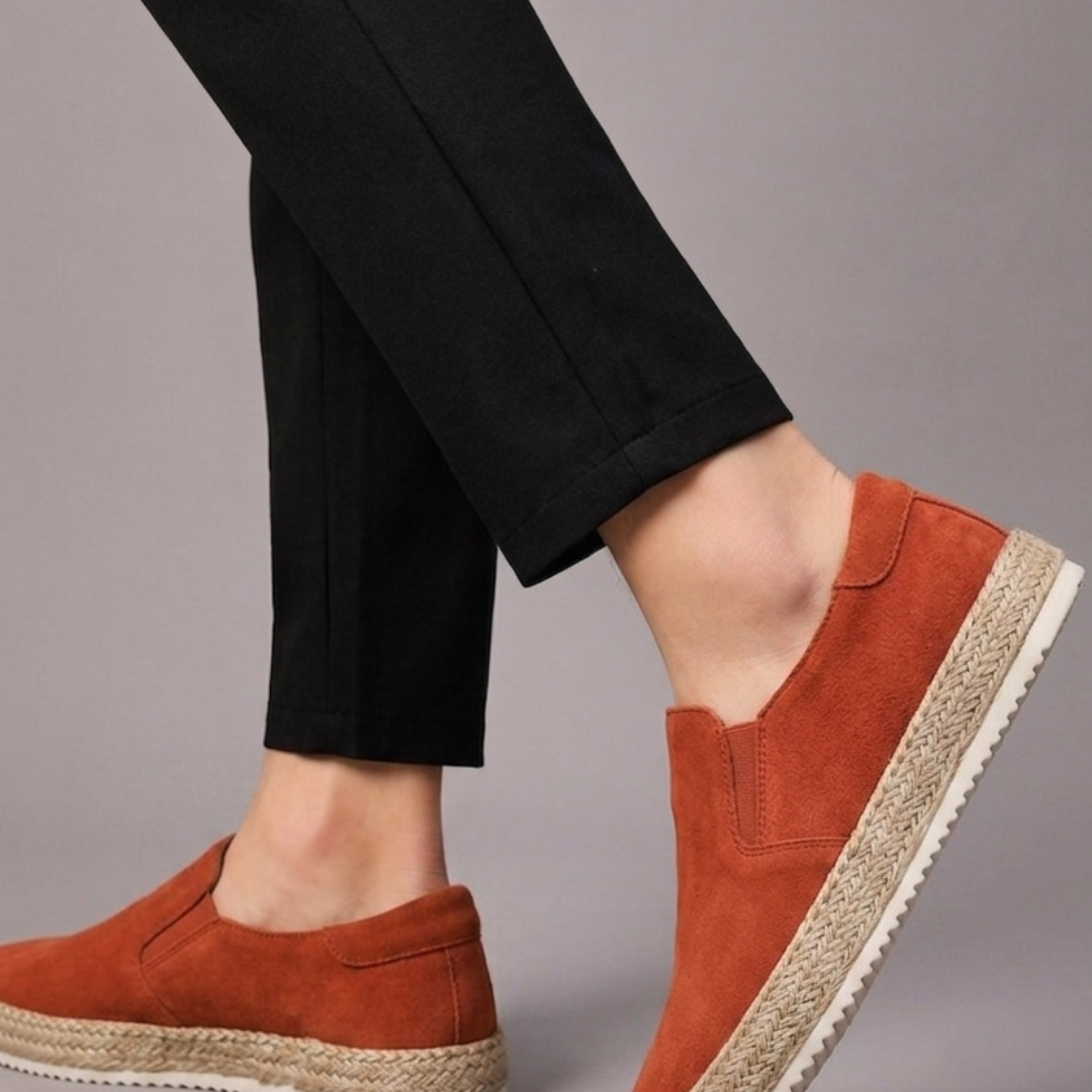 Lunelle | Heren Suède met Slip-On Ontwerp