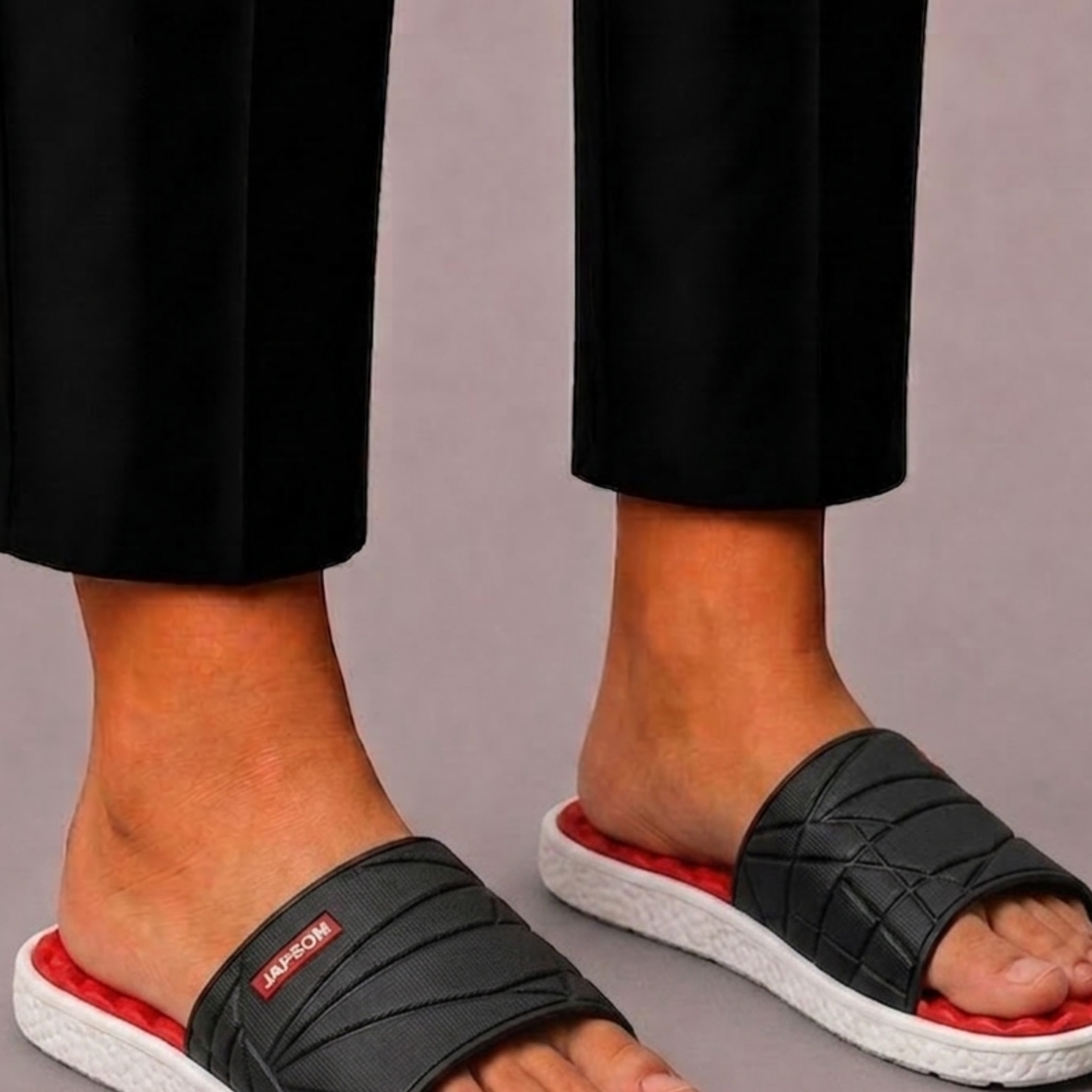 Lunelle | Heren Slippers met Teenband en Antislip Zool