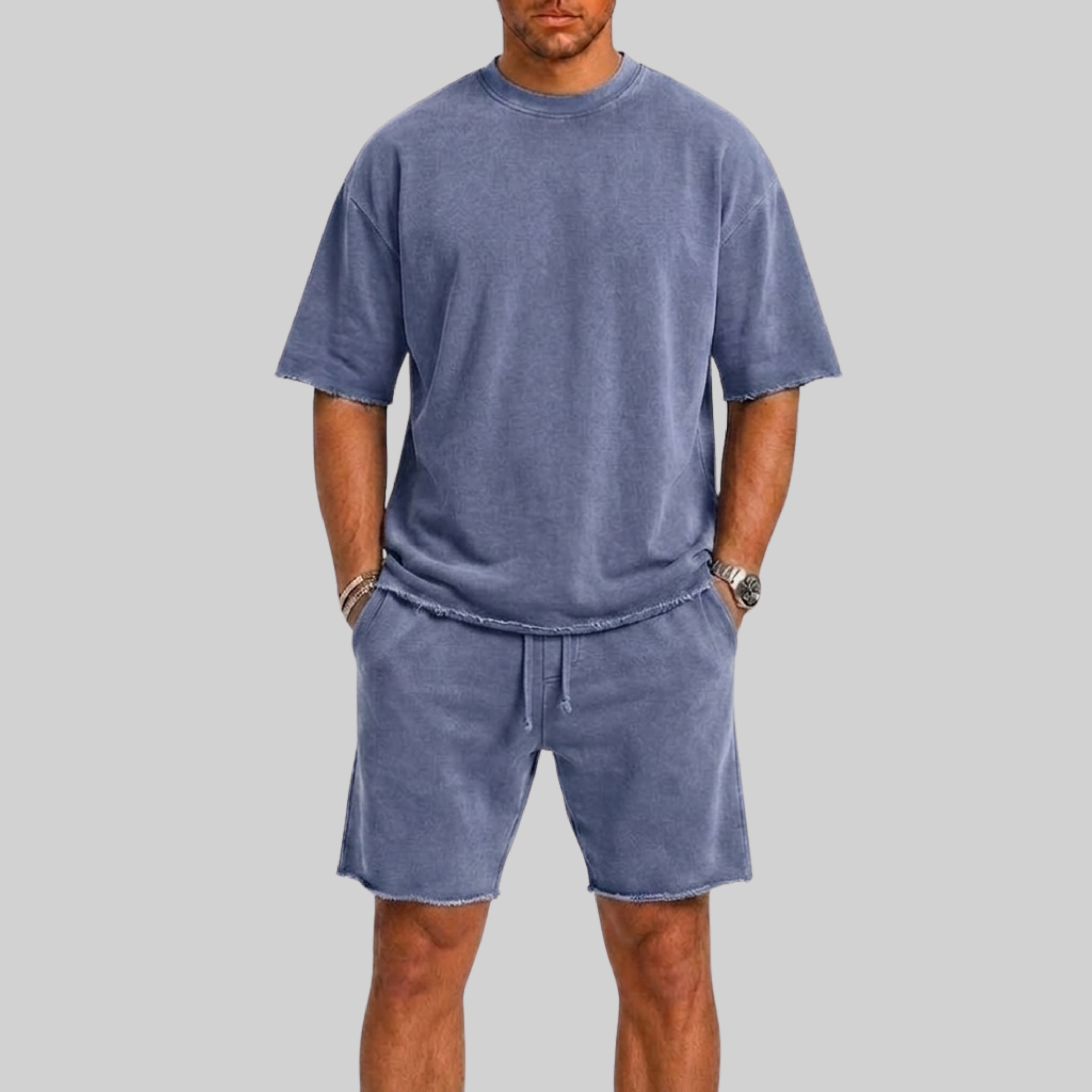 Lunelle | Heren Zomerset met T-Shirt en Shorts