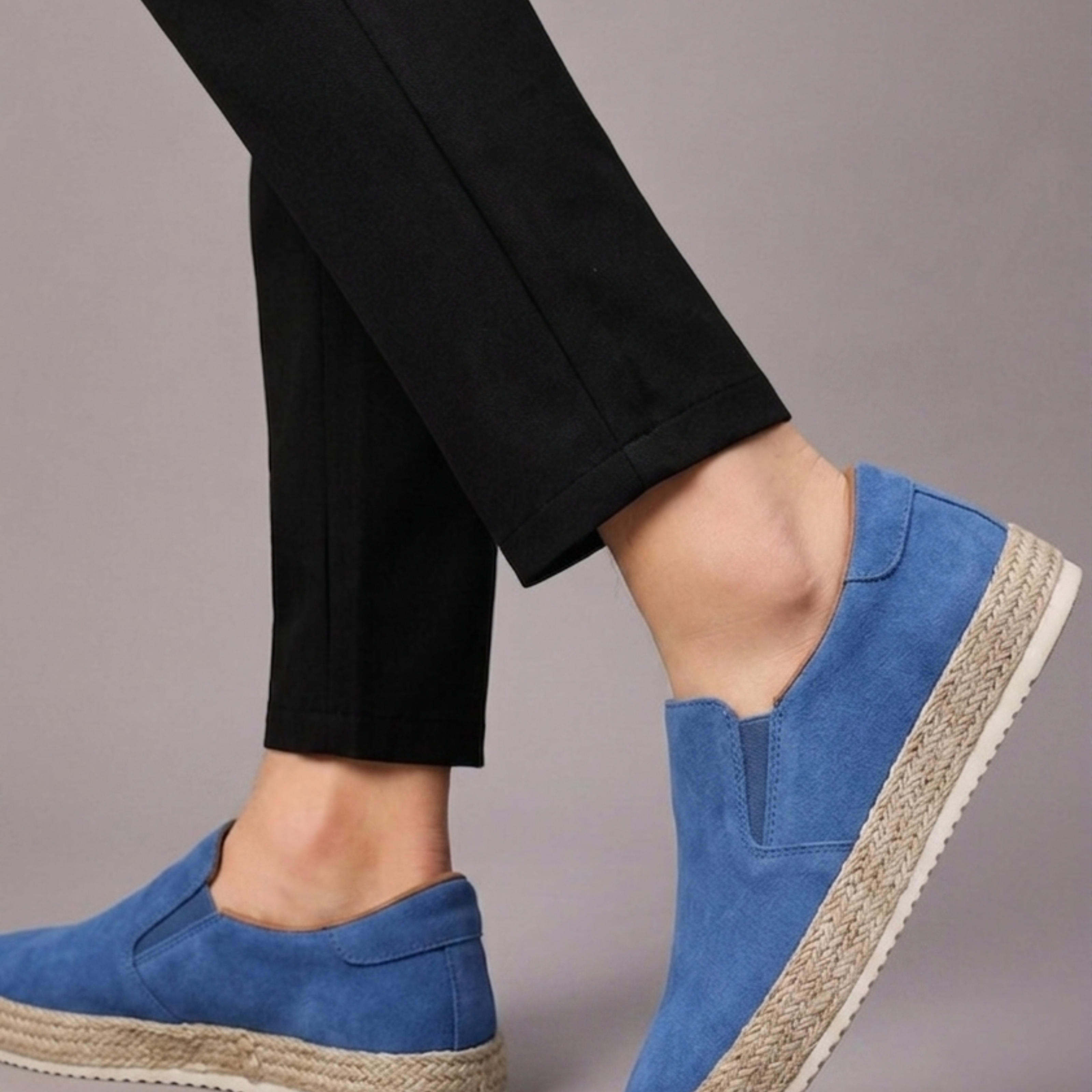 Lunelle | Heren Suède met Slip-On Ontwerp