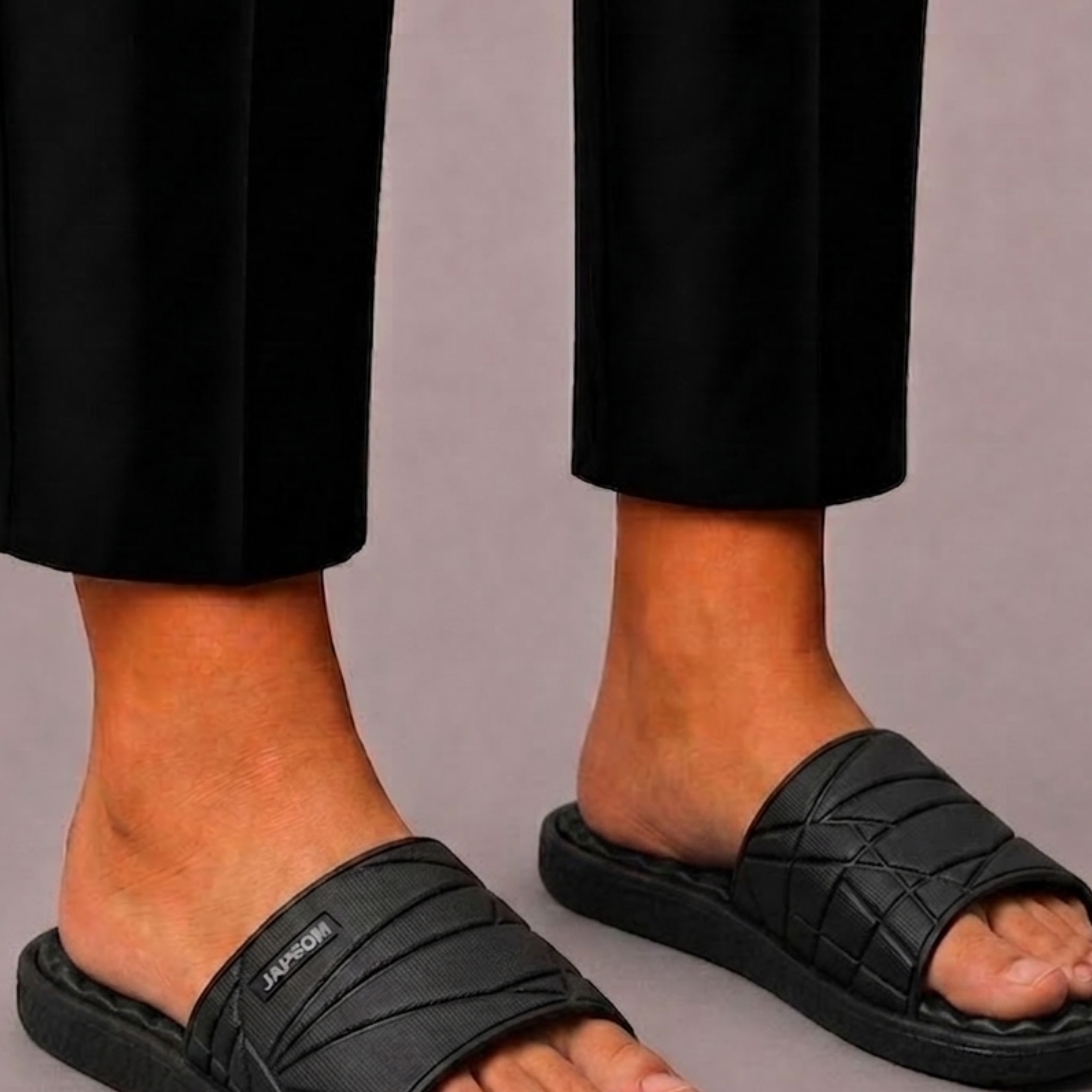 Lunelle | Heren Slippers met Teenband en Antislip Zool
