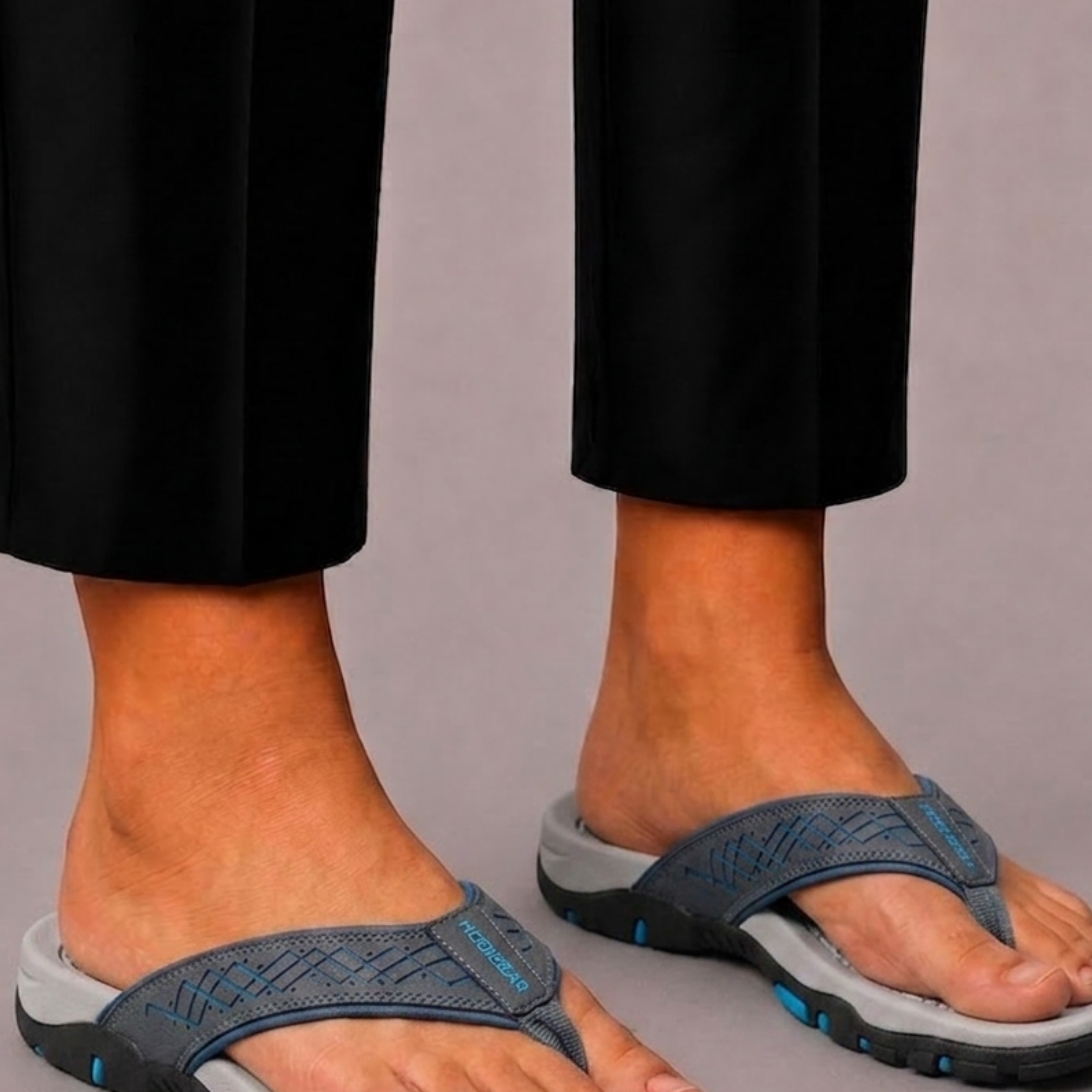 Lunelle | Heren Slippers met Teenband en Antislip Zool