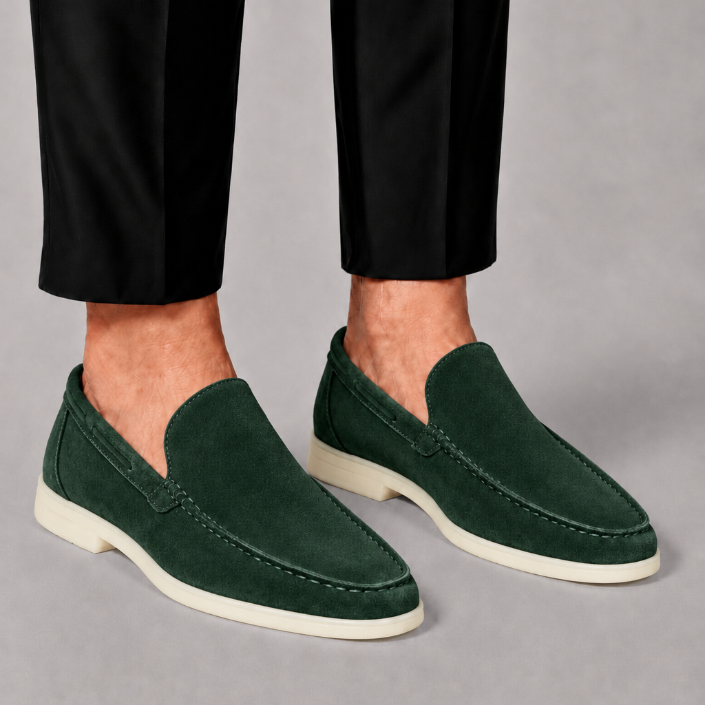 Lunelle | Heren Suède Instappers Moderne Luxe Comfort