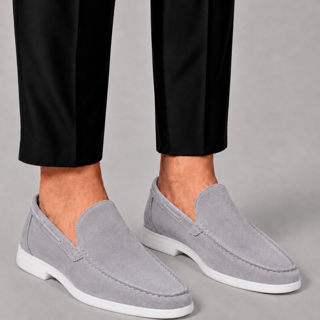 Lunelle | Heren Suède Instappers Moderne Luxe Comfort
