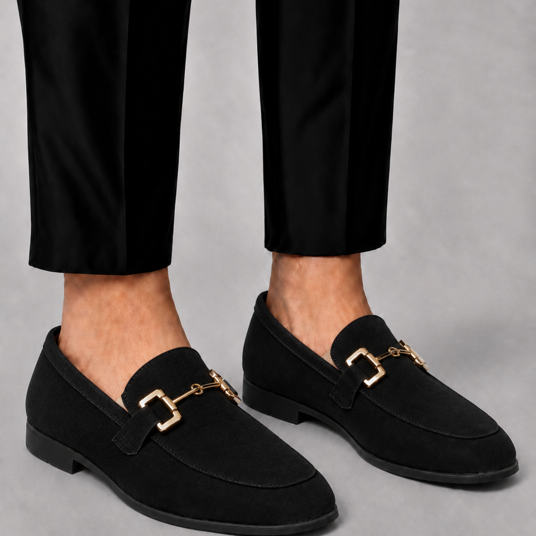 Lunelle | Heren Suède Loafers Tijdloze Luxe Uitstraling