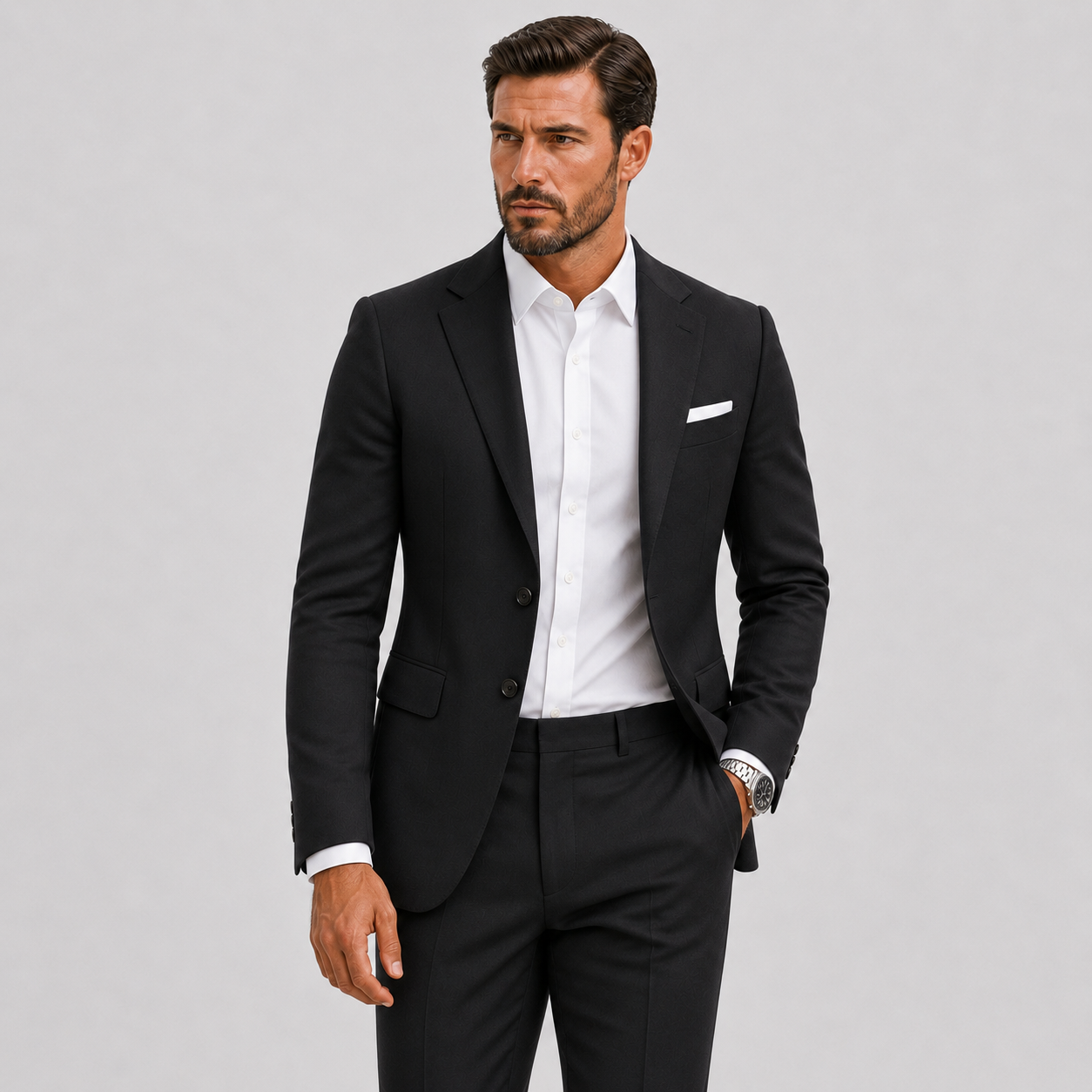 Lunelle | Heren Slim-Fit Kostuum voor Bruiloften en Formele Stijl