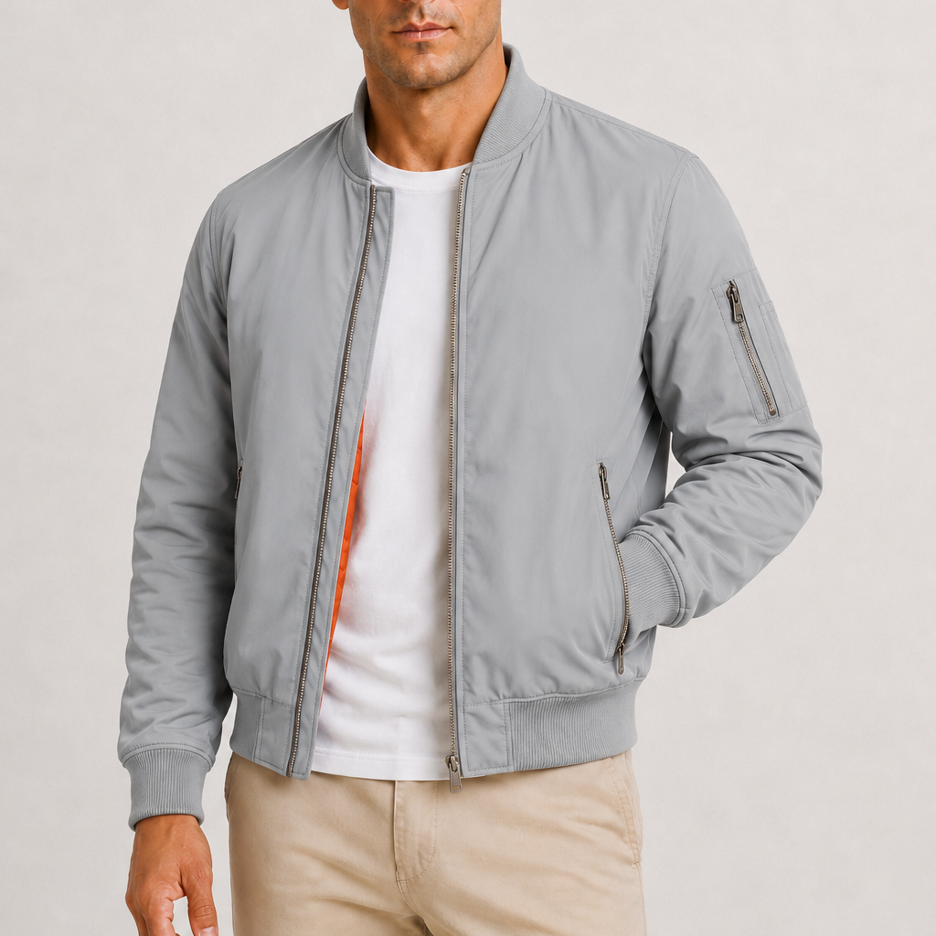 Lunelle | Heren Oversized Bomberjack met Ritssluiting