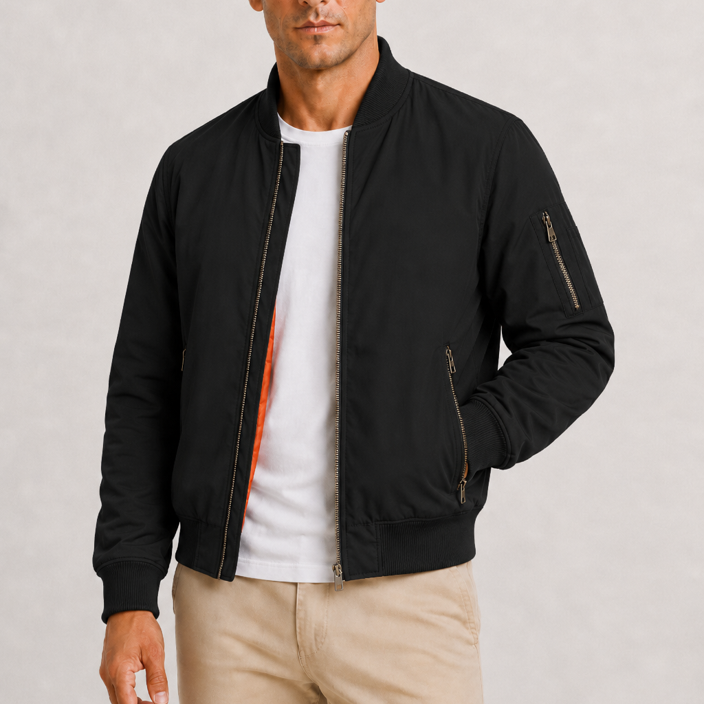 Lunelle | Heren Oversized Bomberjack met Ritssluiting