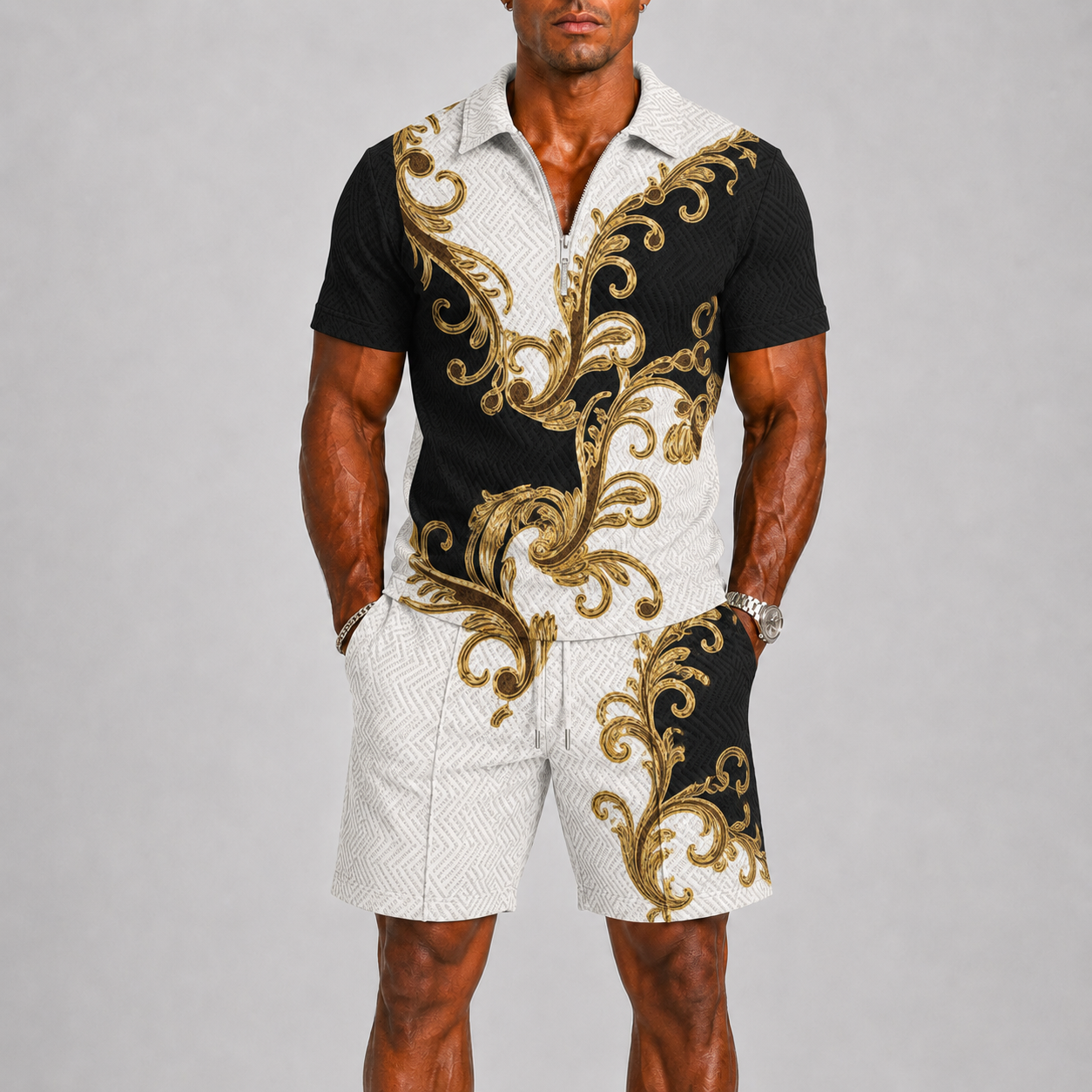 Lunelle | Heren Zomerset met Polo en Korte Broek