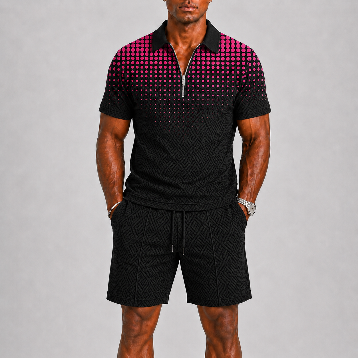 Lunelle | Heren Zomerset met Polo en Korte Broek