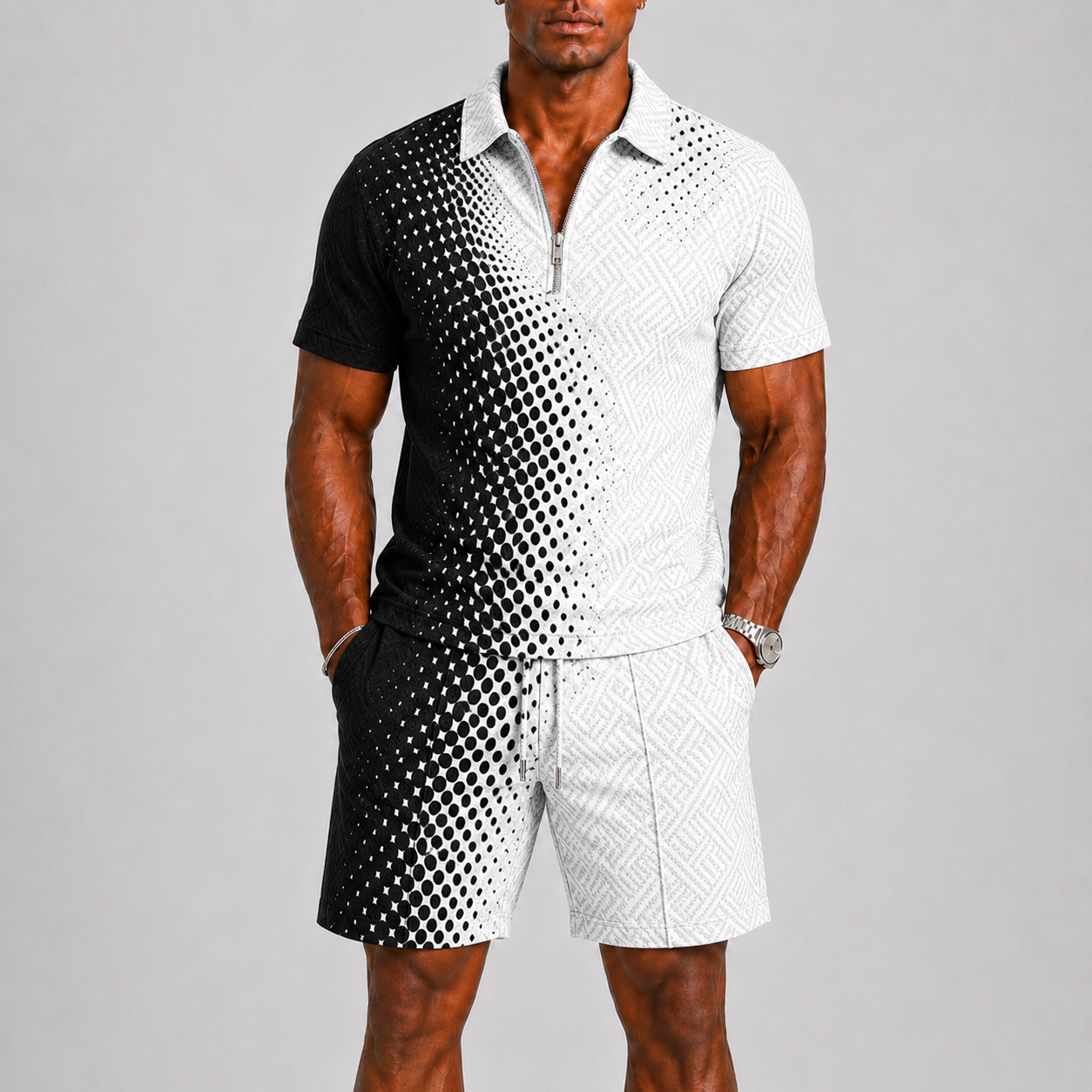 Lunelle | Heren Zomerset met Polo en Korte Broek