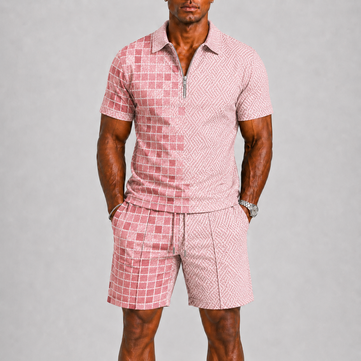 Lunelle | Heren Zomerset met Polo en Korte Broek