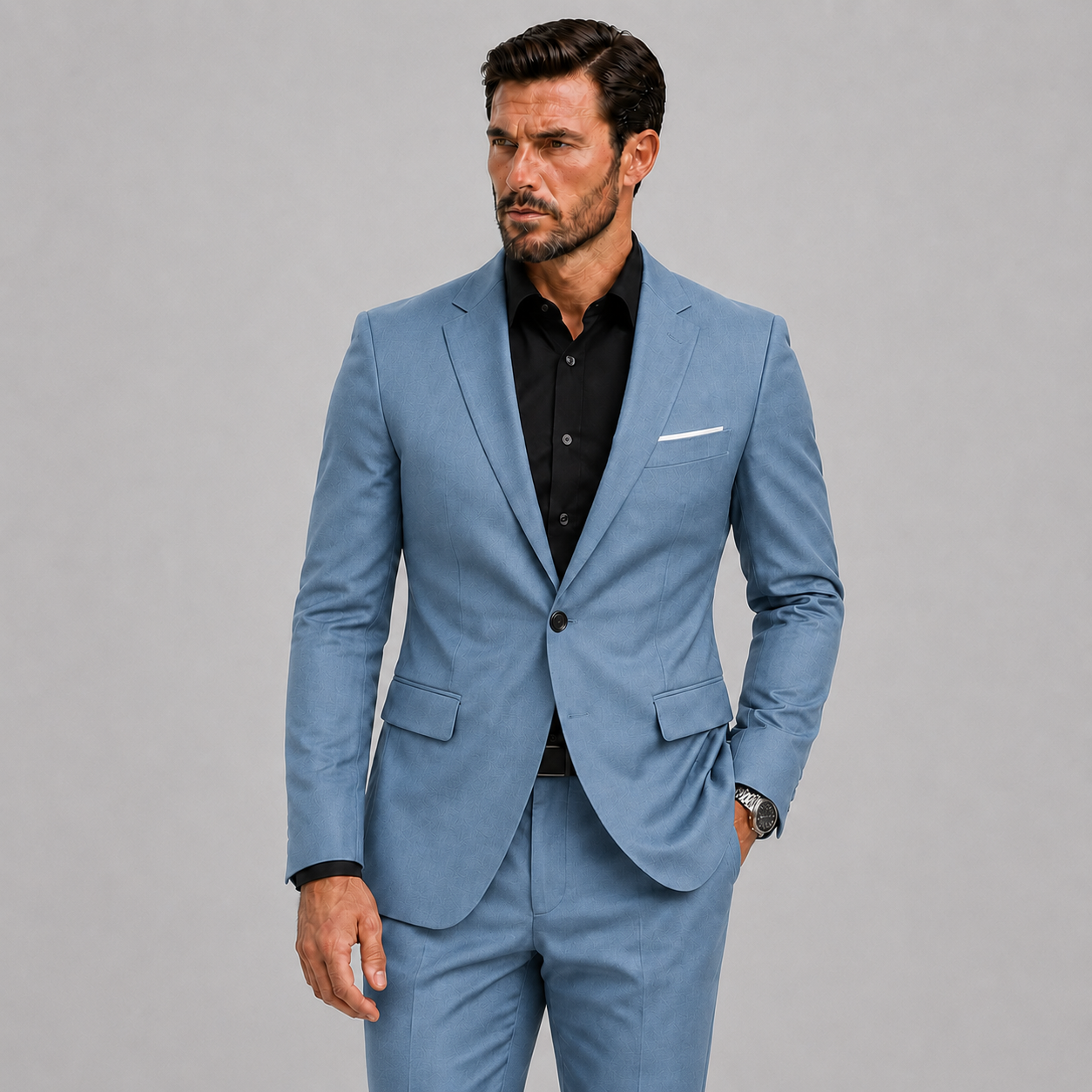 Lunelle | Heren Slim-Fit Kostuum voor Bruiloften en Formele Gelegenheden