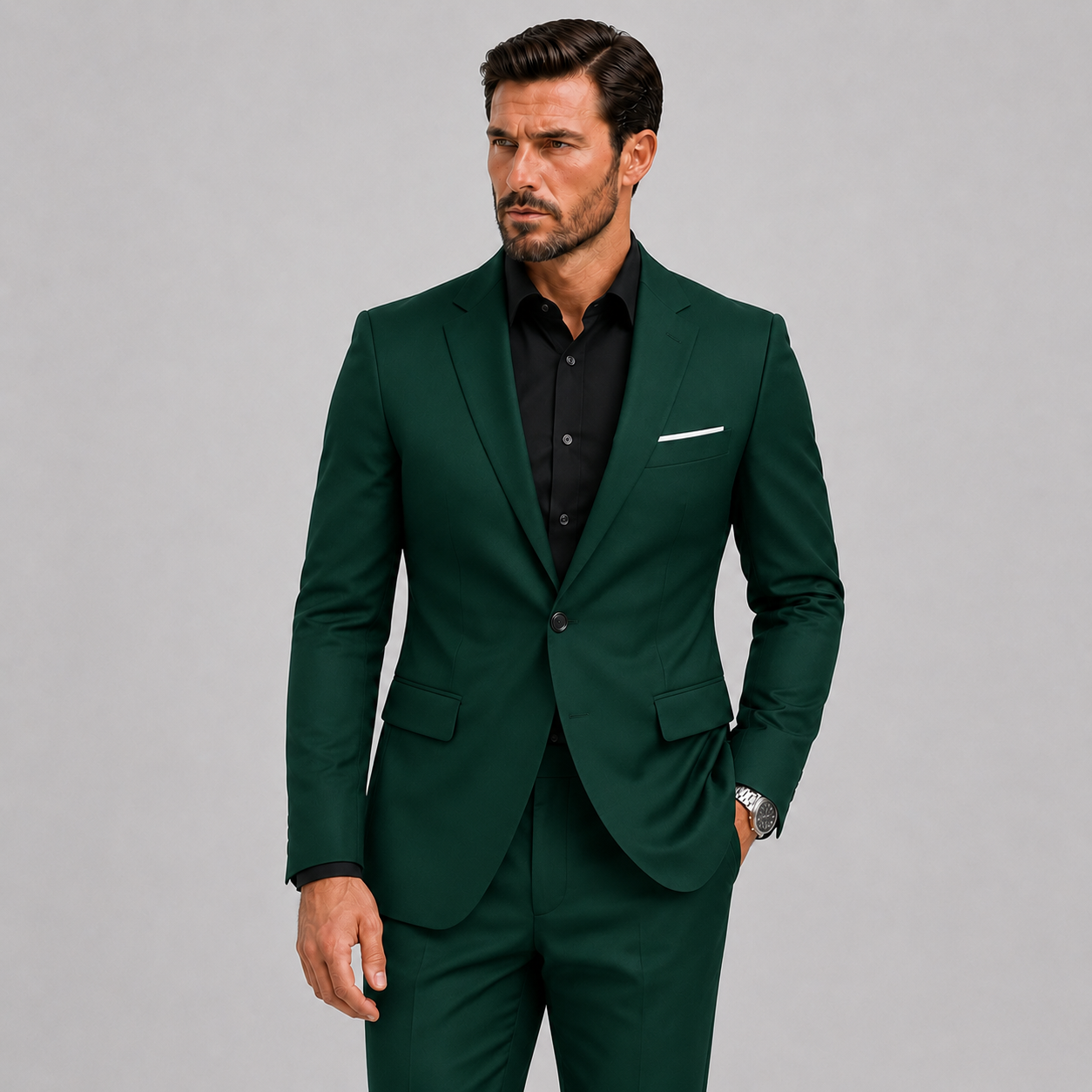 Lunelle | Heren Slim-Fit Kostuum voor Bruiloften en Formele Gelegenheden