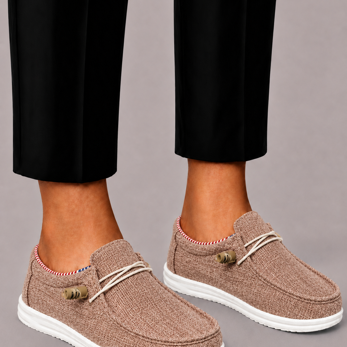Lunelle | Heren Canvas Instappers Lichtgewicht Comfort