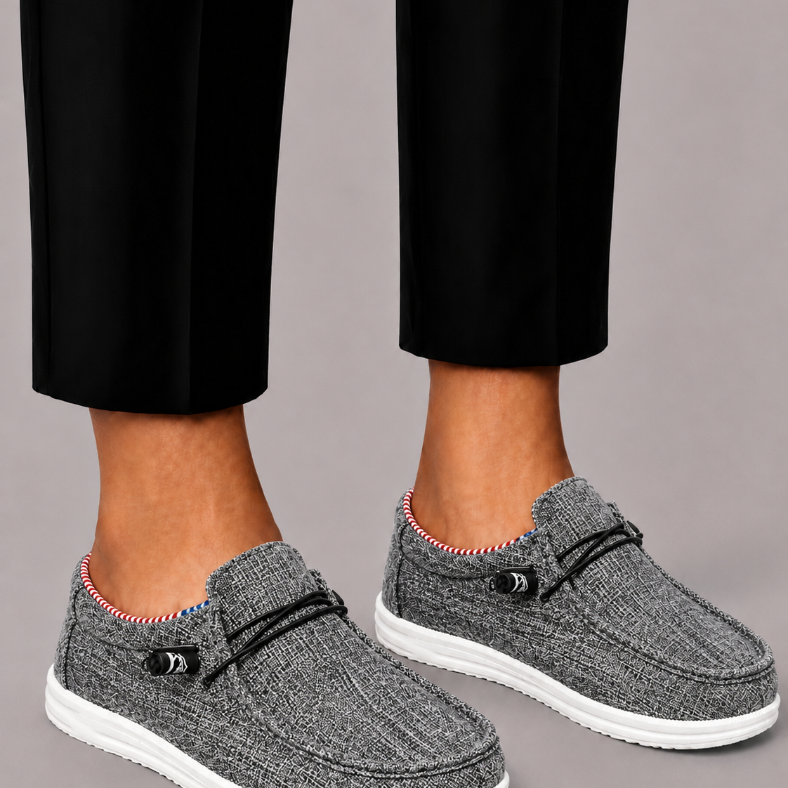 Lunelle | Heren Canvas Instappers Lichtgewicht Comfort
