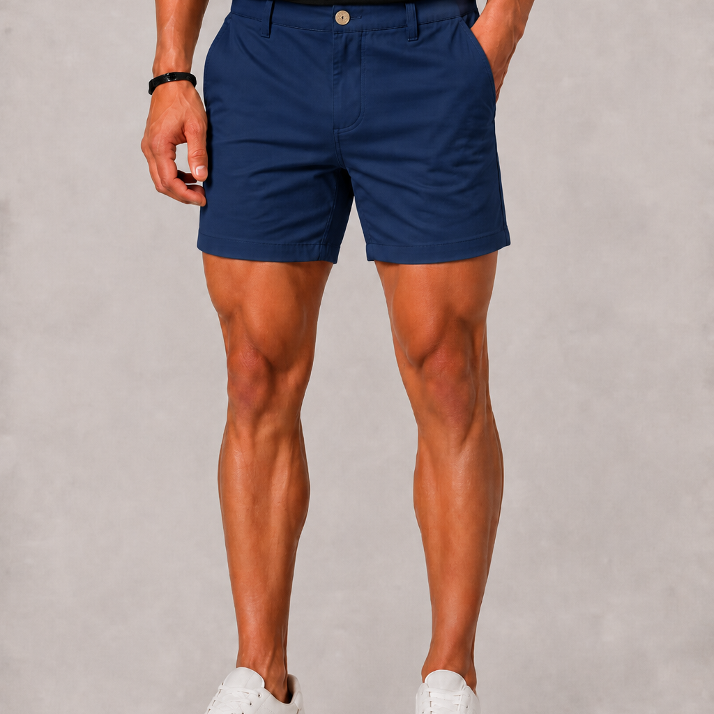 Lunelle | Heren Chinoshort met Steekzakken