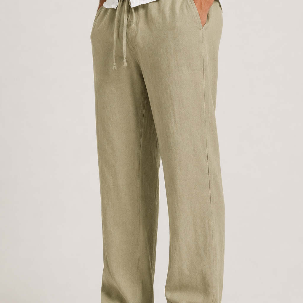 Lunelle | Heren Linnen Broek Relaxed Comfort Tijdloze Zomerstijl
