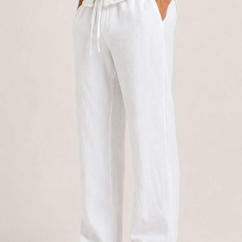 Lunelle | Heren Linnen Broek Relaxed Comfort Tijdloze Zomerstijl