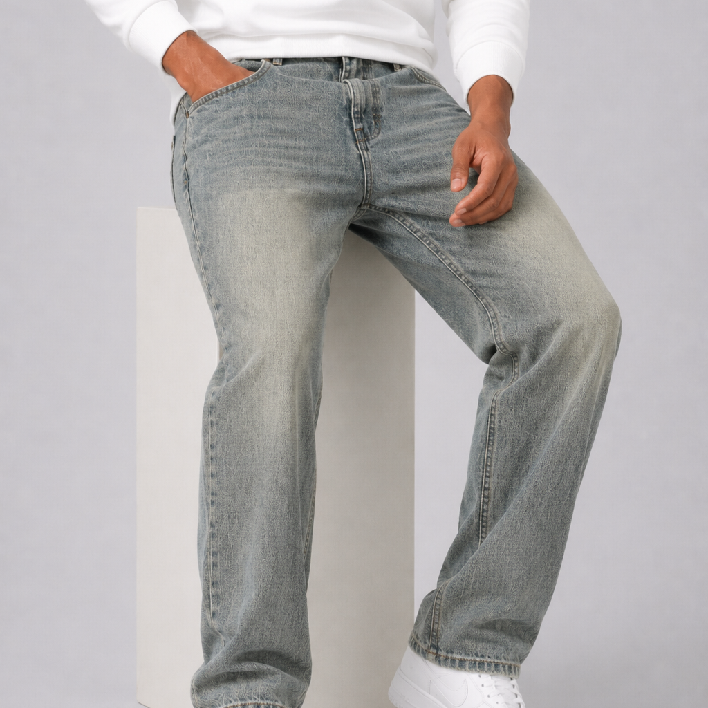 Lunelle | Heren Straight-Fit Jeans Tijdloze Casual Stijl