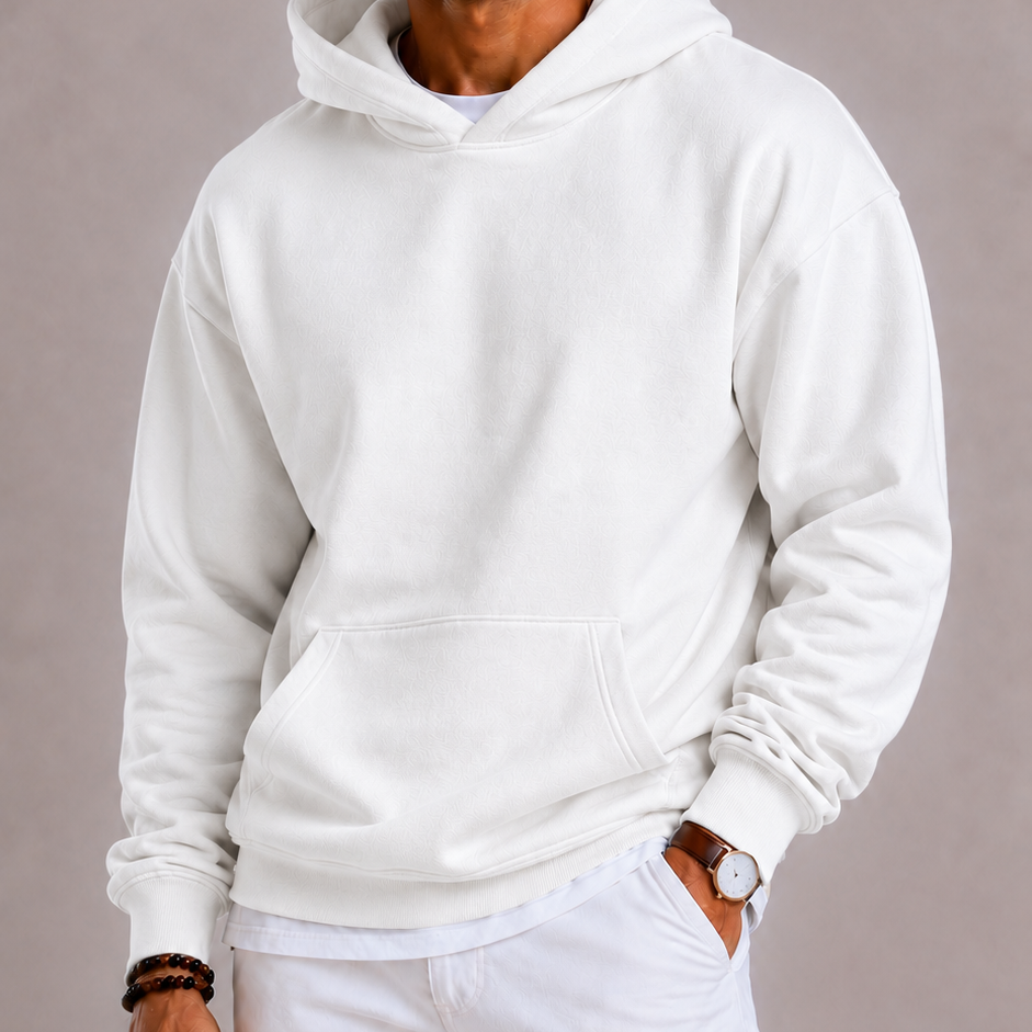 Lunelle | Men's Oversized Hoodie with Hood and Front Pocket
