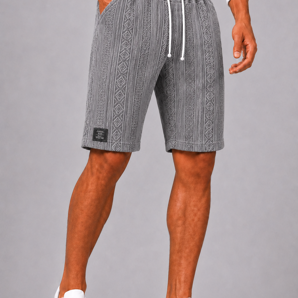 Lunelle | Heren Relaxed Short met Elastische Taille en Trekkoord