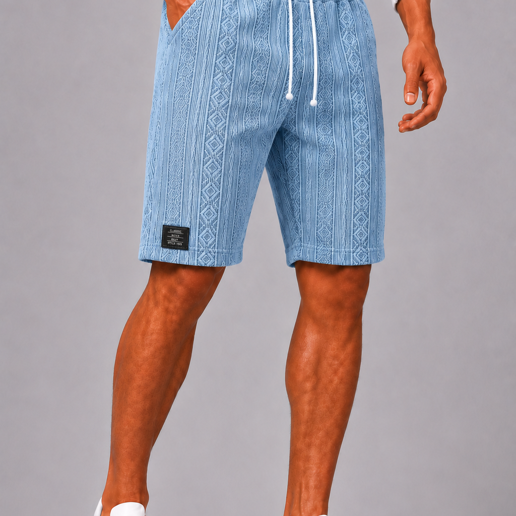 Lunelle | Heren Relaxed Short met Elastische Taille en Trekkoord