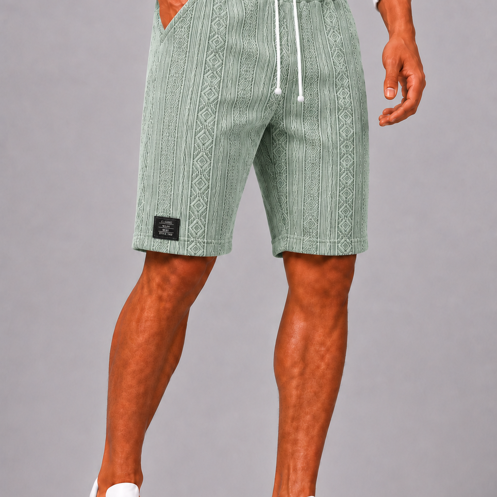 Lunelle | Heren Relaxed Short met Elastische Taille en Trekkoord