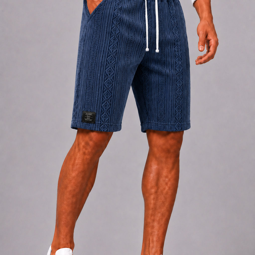 Lunelle | Heren Relaxed Short met Elastische Taille en Trekkoord