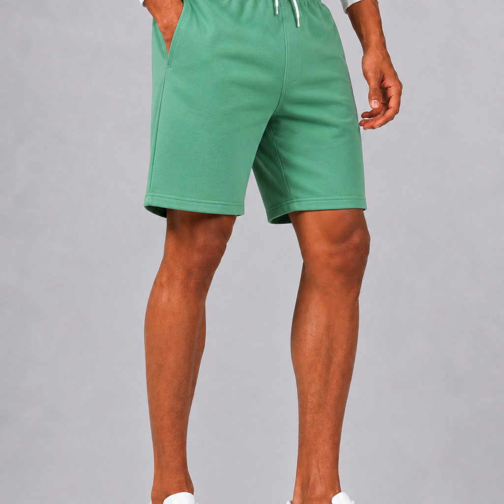 Lunelle | Heren Casual Short met Elastische Taille en Trekkoord