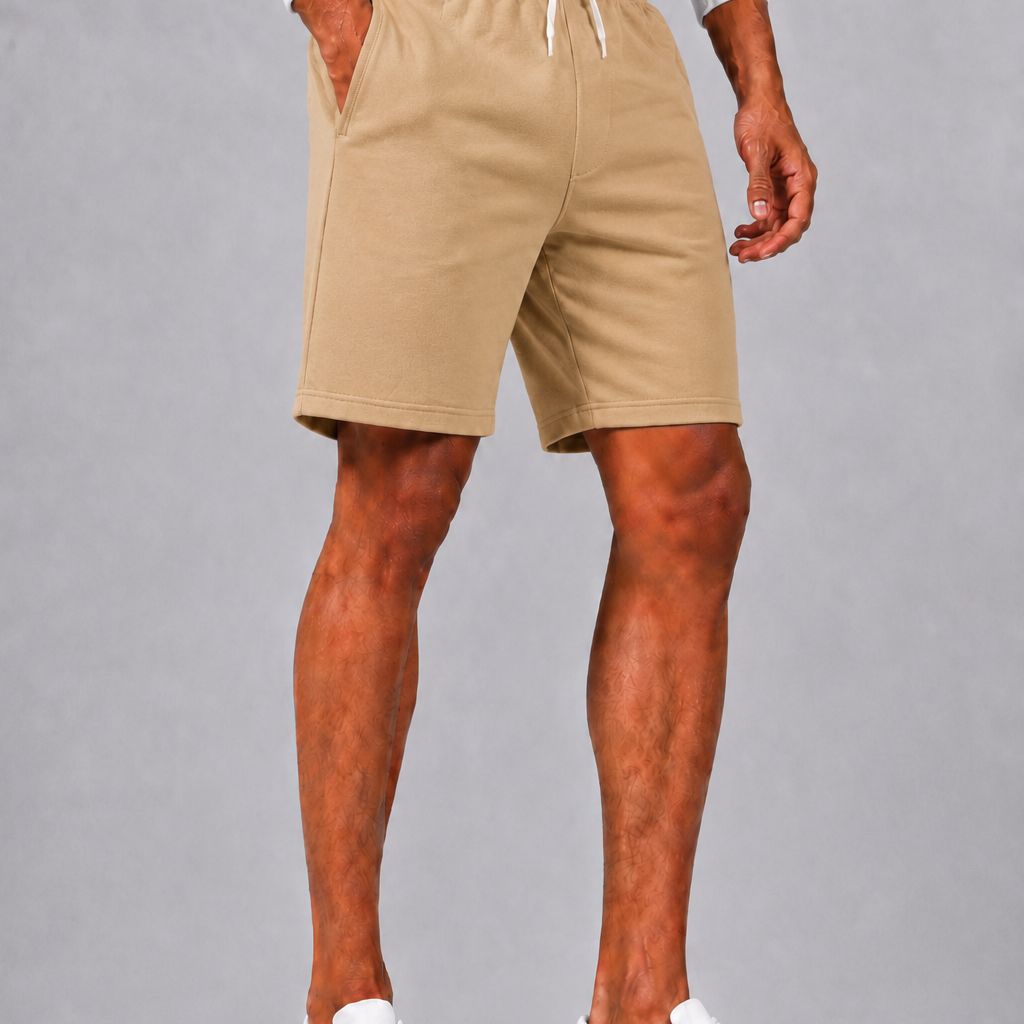 Lunelle | Heren Casual Short met Elastische Taille en Trekkoord