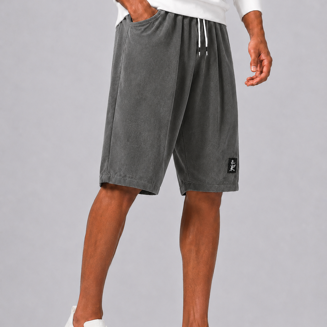 Lunelle | Heren Zomershort met Comfortabele Pasvorm en Trekkoord
