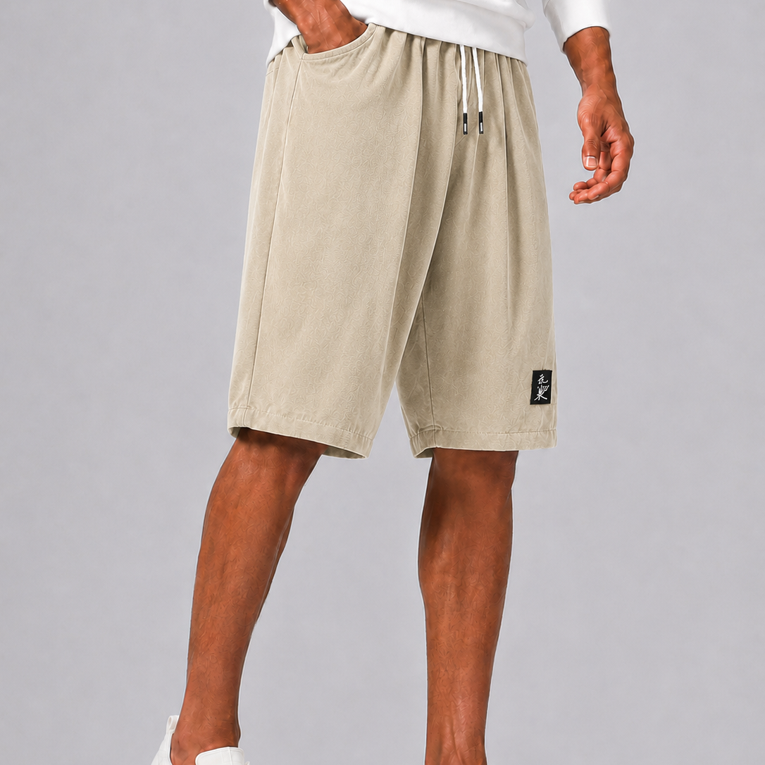 Lunelle | Heren Zomershort met Comfortabele Pasvorm en Trekkoord