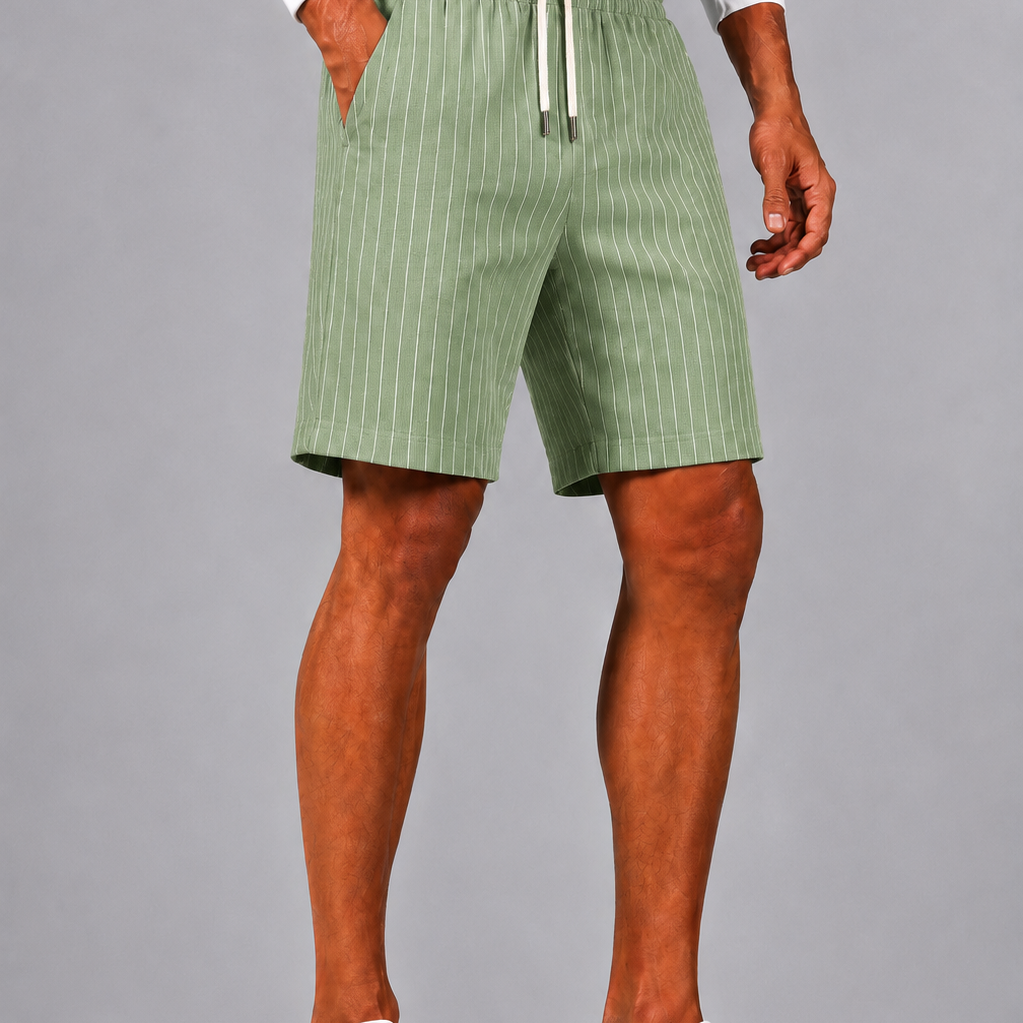Lunelle | Heren Comfort Short met Elastische Taille en Trekkoord