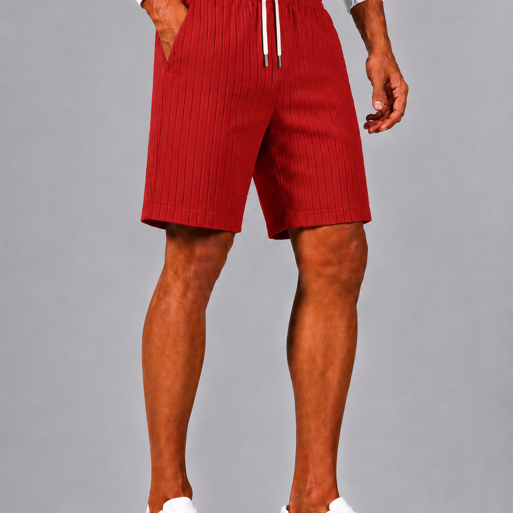 Lunelle | Heren Comfort Short met Elastische Taille en Trekkoord