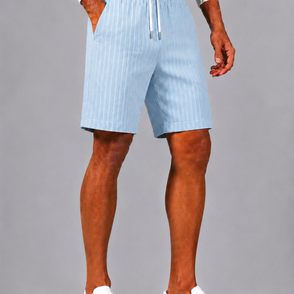 Lunelle | Heren Comfort Short met Elastische Taille en Trekkoord