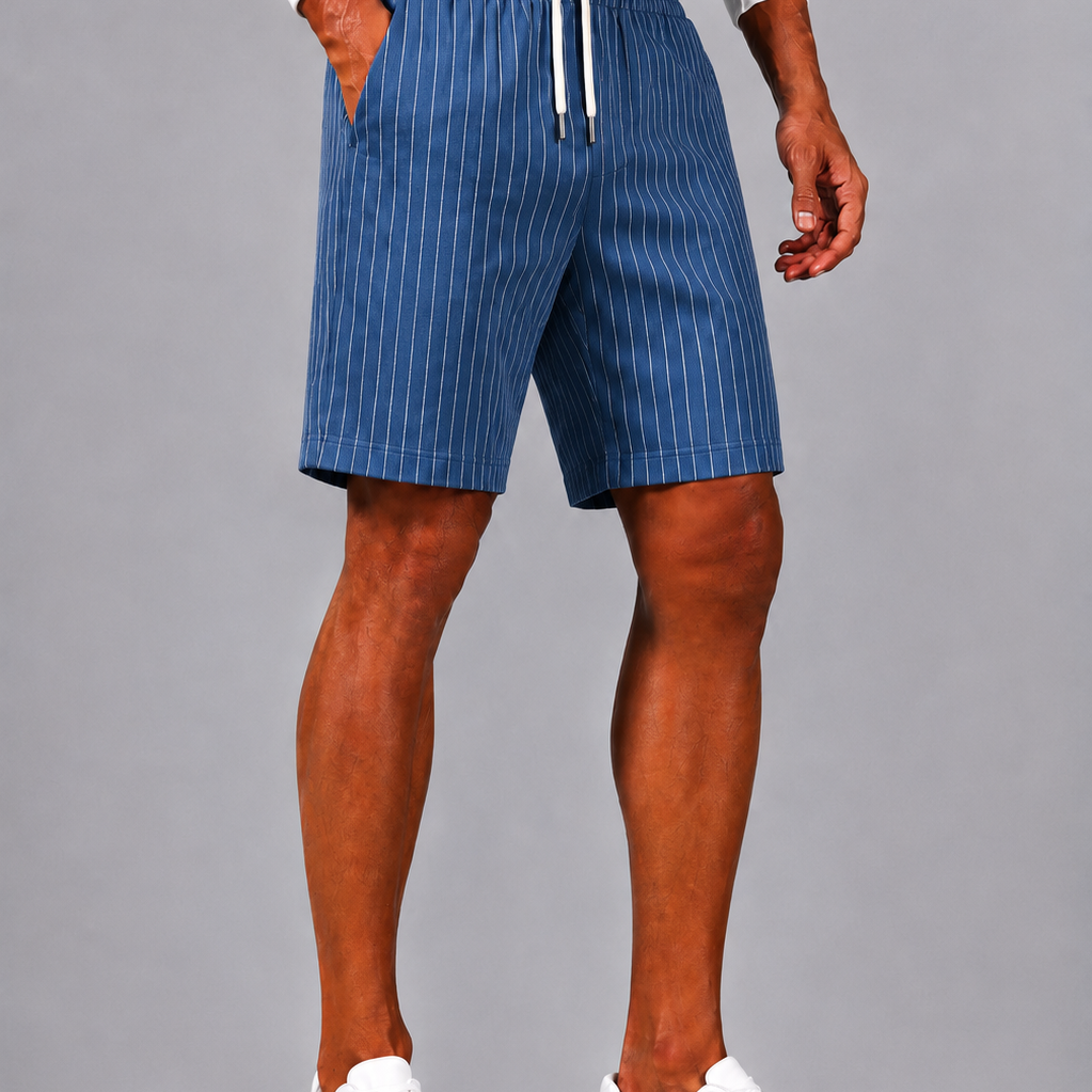 Lunelle | Heren Comfort Short met Elastische Taille en Trekkoord