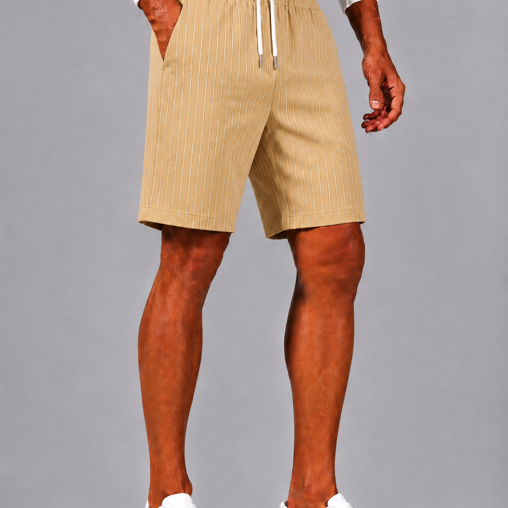 Lunelle | Heren Comfort Short met Elastische Taille en Trekkoord