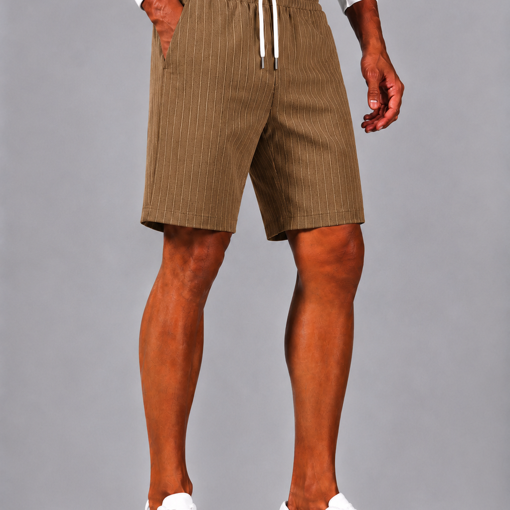 Lunelle | Heren Comfort Short met Elastische Taille en Trekkoord