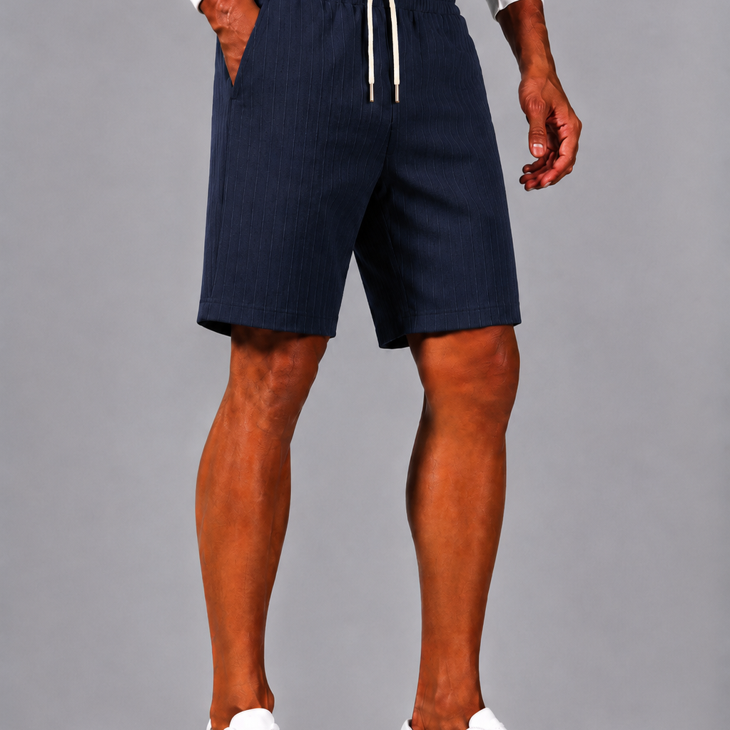 Lunelle | Heren Comfort Short met Elastische Taille en Trekkoord