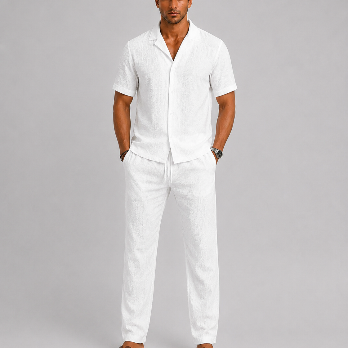 Lunelle | Heren Poloset met Lange Broek