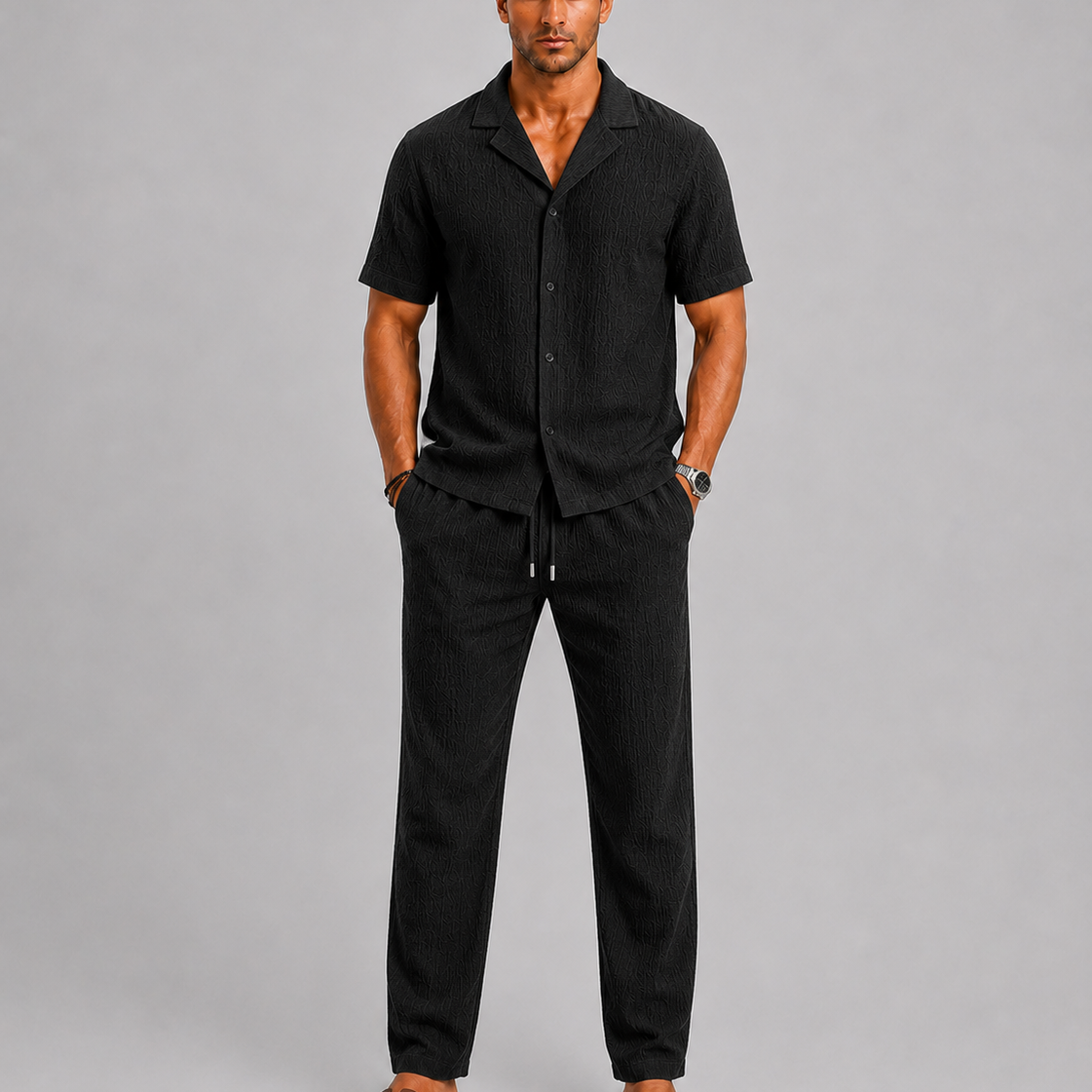 Lunelle | Heren Poloset met Lange Broek