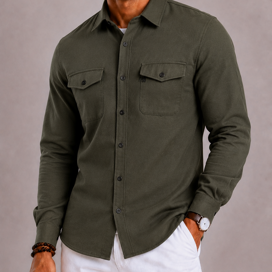 Lunelle | Men's Shirt Jacket with Versatile Fit