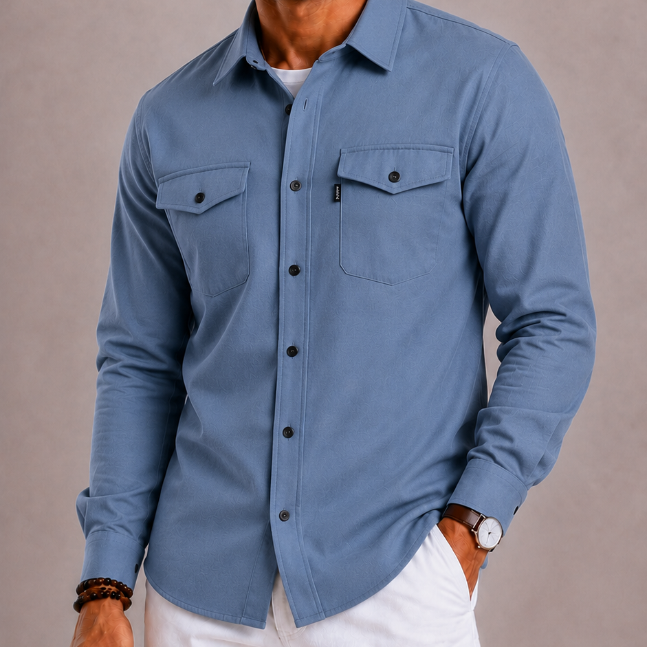 Lunelle | Men's Shirt Jacket with Versatile Fit