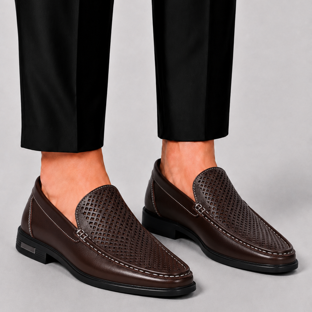 Lunelle | Heren Leren Mocassins Tijdloze Formele Elegantie