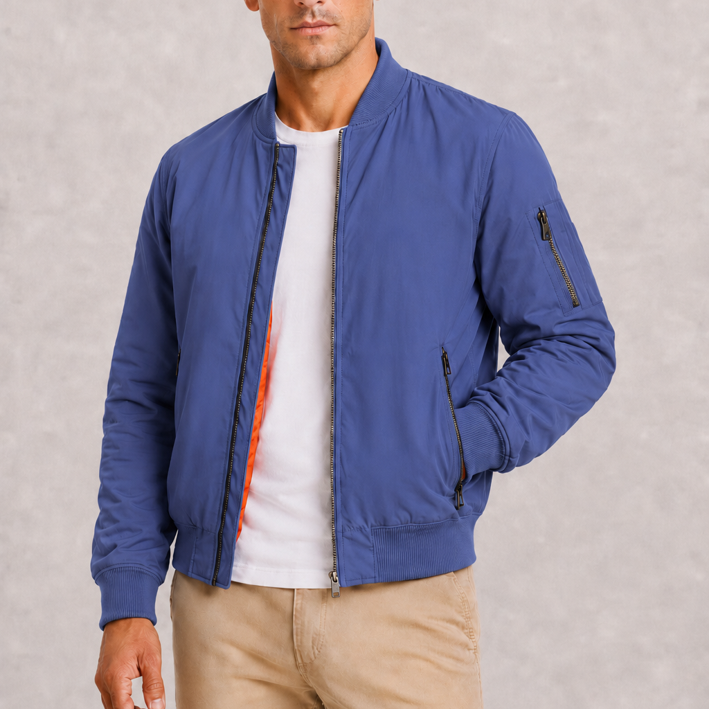 Lunelle | Heren Oversized Bomberjack met Ritssluiting