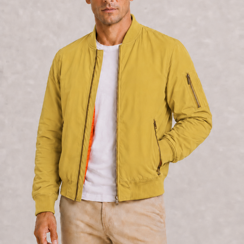 Lunelle | Heren Oversized Bomberjack met Ritssluiting